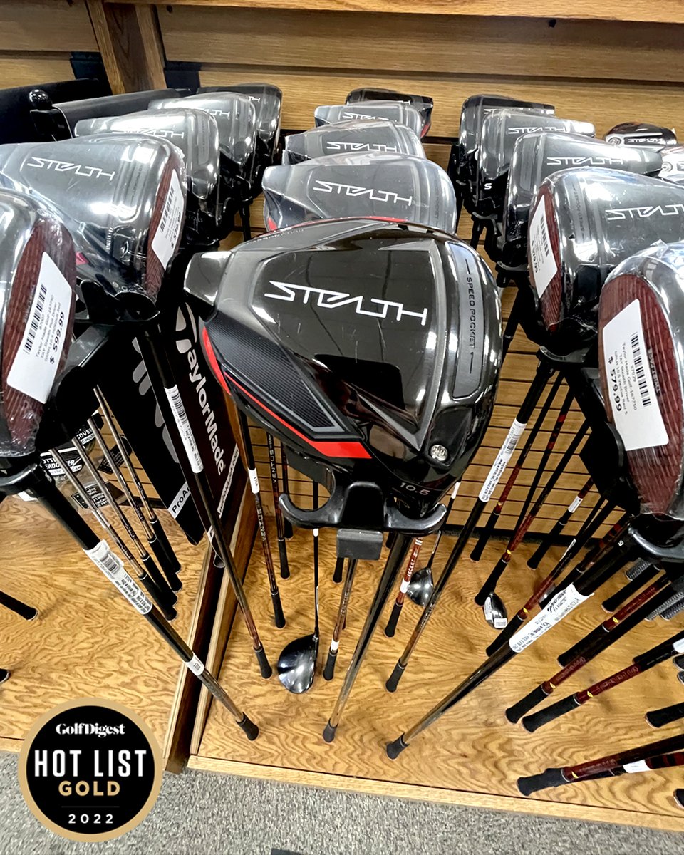 ProAmGolfUSA's tweet photo. Move over Titanium! Carbonwood is here to revolutionize the industry and it all starts with the TaylorMade Stealth. Shop our selection at https://t.co/4HEL6ciWYN #Carbonwood #TaylorMadeGolf #DriveItHome #HotList2022 #Golf https://t.co/p6YQsxiqws