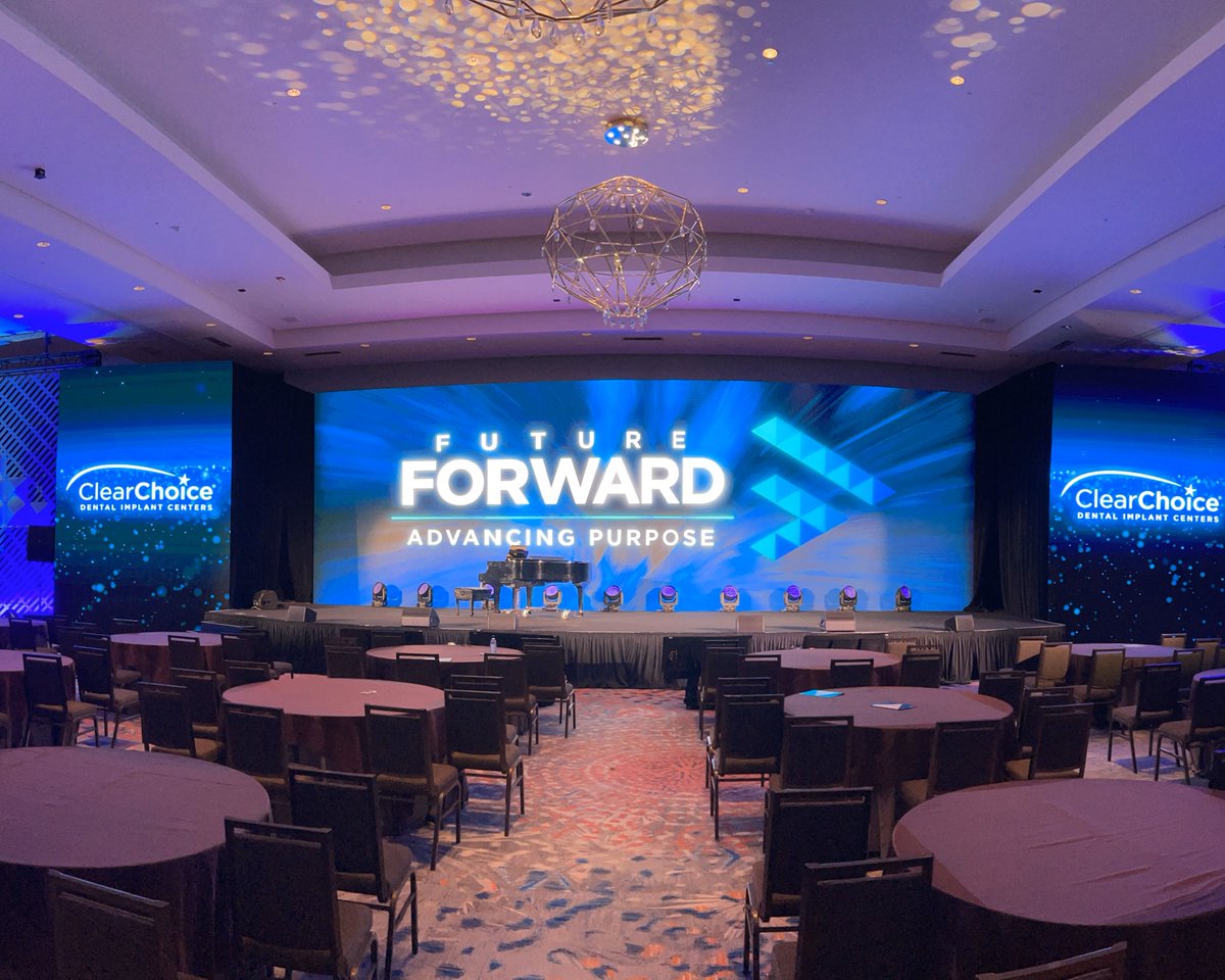 ImpactCom's tweet image. Back together live and better than ever! Impact helped ClearChoice Dental Implant Centers educate, motivate and celebrate its 300-plus attendees at their Spring Conference.