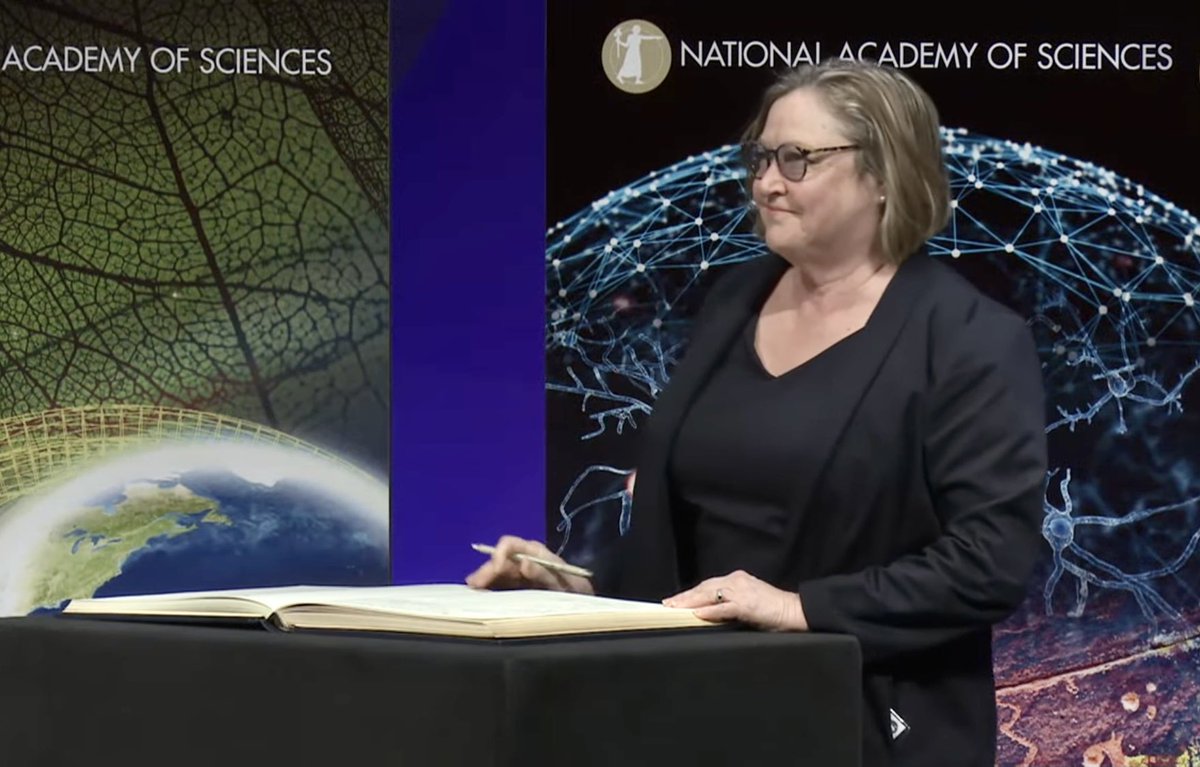 Signed, sealed, &amp; delivered! Dr. Susan T. Lovett has been officially inducted into the <a href="/theNASciences/">National Academy of Sciences</a>