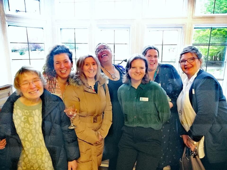 craftAcomm's tweet photo. yesterday’s press showing of #MeettheCollection was a wonderful time showing our local heritage anew. So proud of our art textile flag installation with local community groups. ‘ The Diversity of Our Loves Unites our Community’ #CraftA https://t.co/K3KV5pz8ho