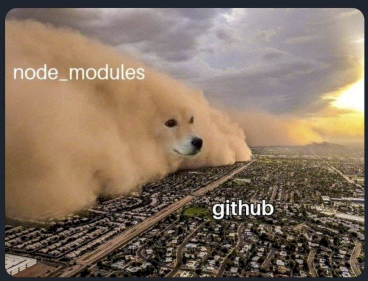 MelOnoriaga's tweet image. En algún lugar del mundo, en este momento, hay algún dev subiendo su node modules 👽.
Recuerdo cuando subi el mío 🥲
Feliz viernes 😎
@github #github #devjunior #developer #memeDevs #programacion #nodeModules #node_modules #js #javascript #FrontEnd #node