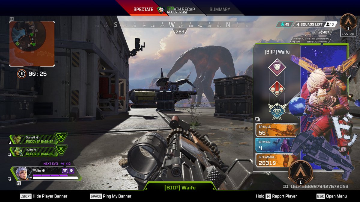 Apex Matchmaking be like, "I know you're Plat, but we're going to team you up with Bronze players." Thanks <a href="/Respawn/">Respawn</a>