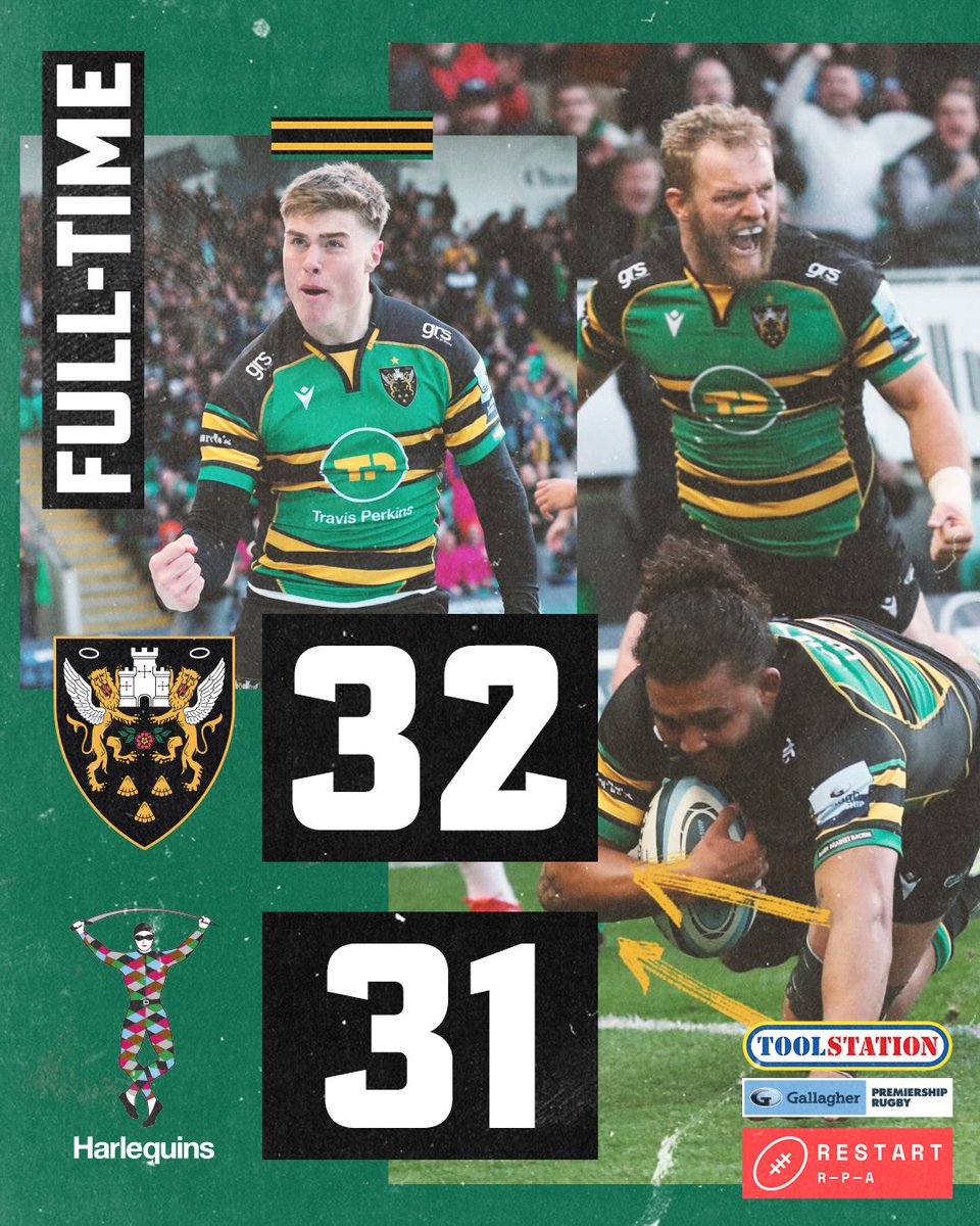 Northampton Saints 😇 tweet media