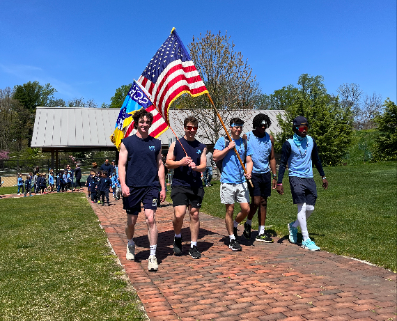 schacademy's tweet photo. Blue & Gold Day started the day with a BANG! Everyone brought their cheers, laughter, strength, and heart ๐๐ The day finished with Blue & Blue and showed up with spirit, grit, and determination. Way to go SCH! #BlueAndGold #BlueAndBlue #SCHproud #BlueWon #LightBlueWon https://t.co/t9GEfc5UtT