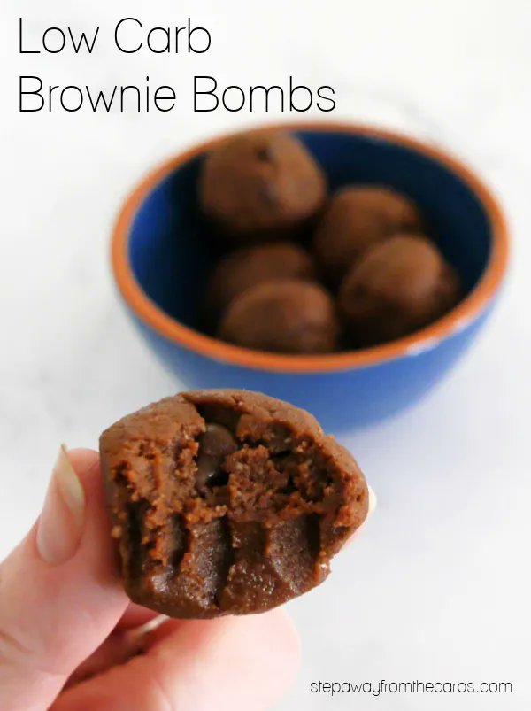 Low Carb Brownie Bombs stepawayfromthecarbs.com/low-carb-brown…

#browniebombs #fatbombs #lowcarbsnack #lowcarbsnacks #lowcarbsnacking #ketosnack #ketosnacks #ketosnacking #lowcarbdessert #lowcarbdesserts #ketodessert #ketodesserts #sugarfreedesserts #lowcarbhighfat #lchf #lchfrecipes