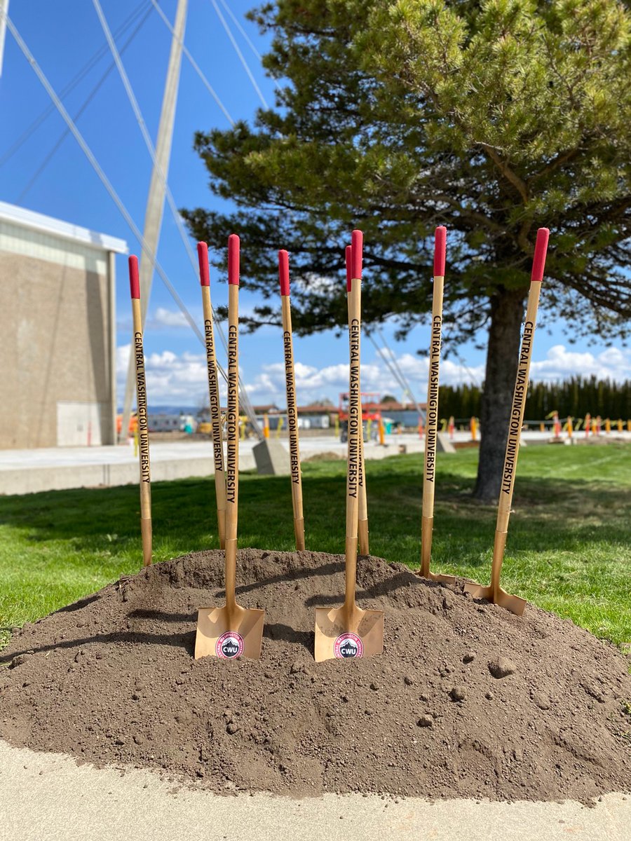 "Today, CWU is breaking ground on our $60.5M Health Education renovation. This project &amp; the Health Sciences Bldg are part of a bright future for CWU that will allow us to meet the state’s needs for health care professionals and health education specialists." - President Wohlpart