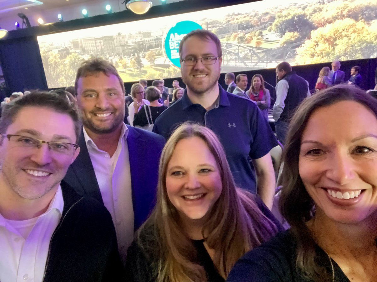 These EAPCers enjoyed the annual EDC meeting yesterday and are stoked about all the positive things happening in Grand Forks. Thank you to Grand Forks Region Economic Development and all those in our community who keep our City moving forward!