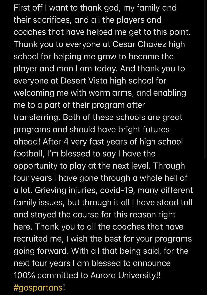 DennisTavian's tweet photo. Commited!!💙 @AU_SpartanFB https://t.co/hcSGW3WFj8