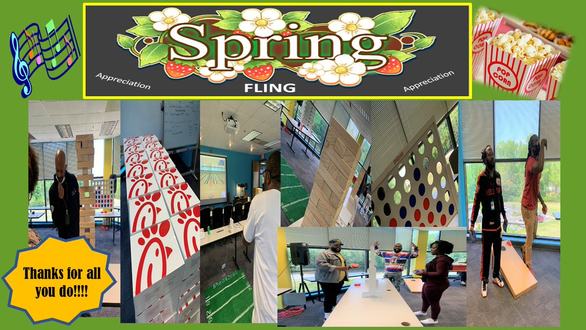 What a great day for a Spring Fling!  Greensboro definitely enjoyed the last day of the month with some food, music, games, and good fellowship!