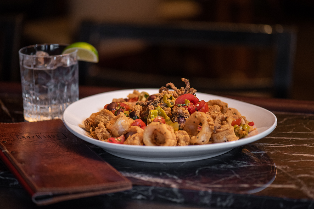 Join us from 5-7 PM, Tuesday - Friday to enjoy fabulous happy hour specials along with our delectable bar menu. Calamari anyone?