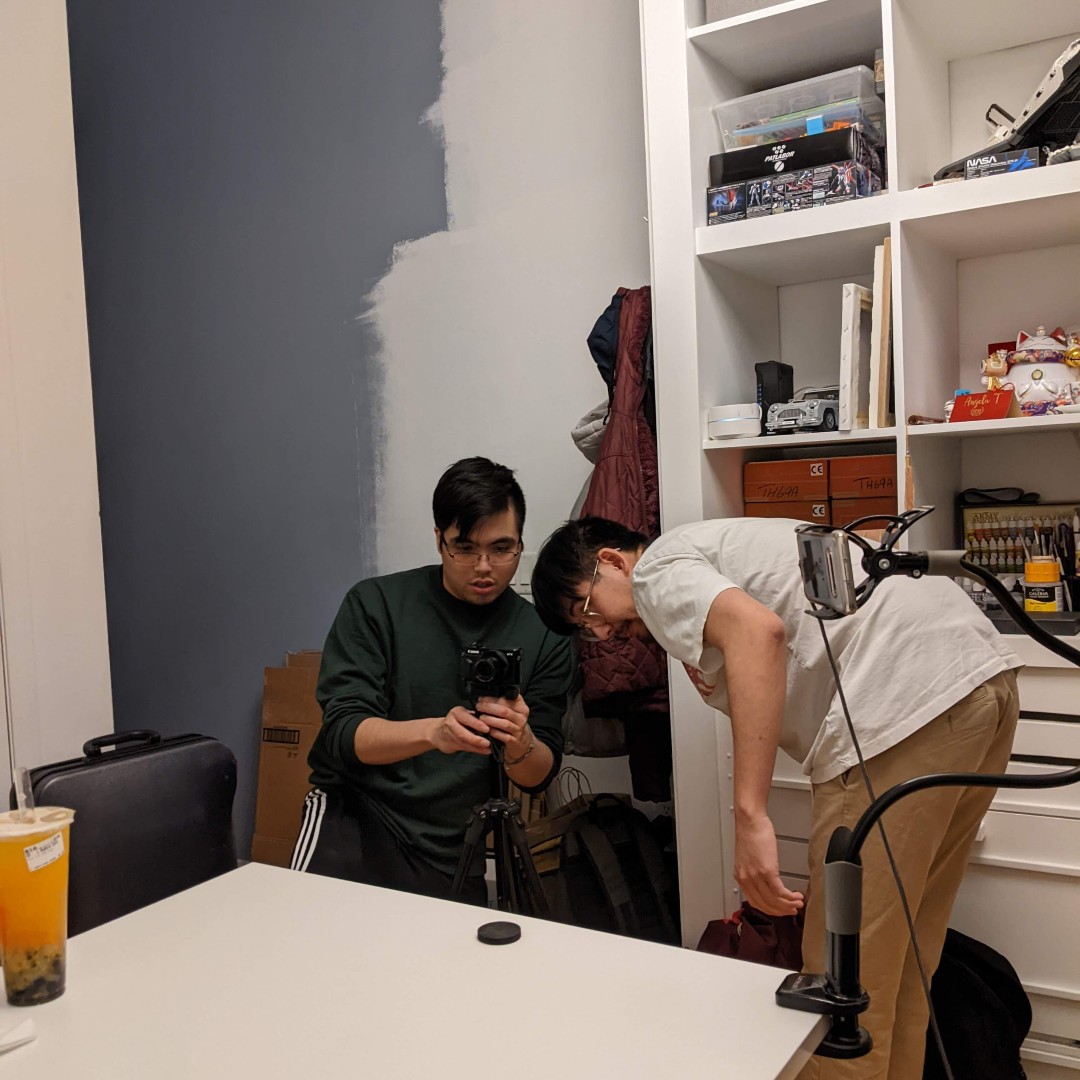 threeteatas's tweet photo. here is some behind the scene footage for when we finally got to film in person for our latest episode!

watch it on youtube and spotify now. links in bio 🍵

#bts #podcast #teatas #bbt #recording #cat https://t.co/KaVuzwsTqC