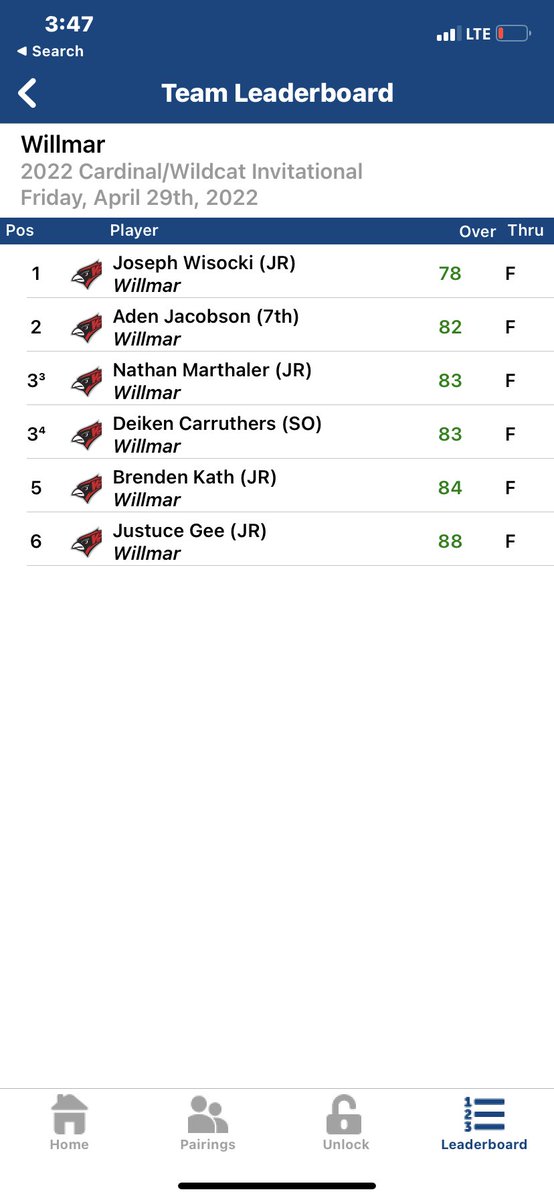 Cardinal Golf tweet media