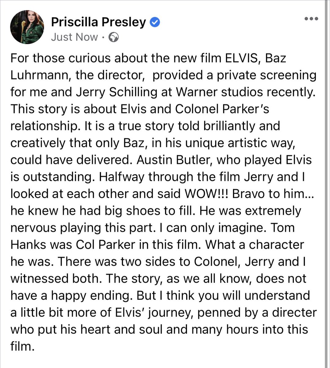 Priscilla Presley (@cilla_presley) on Twitter photo 