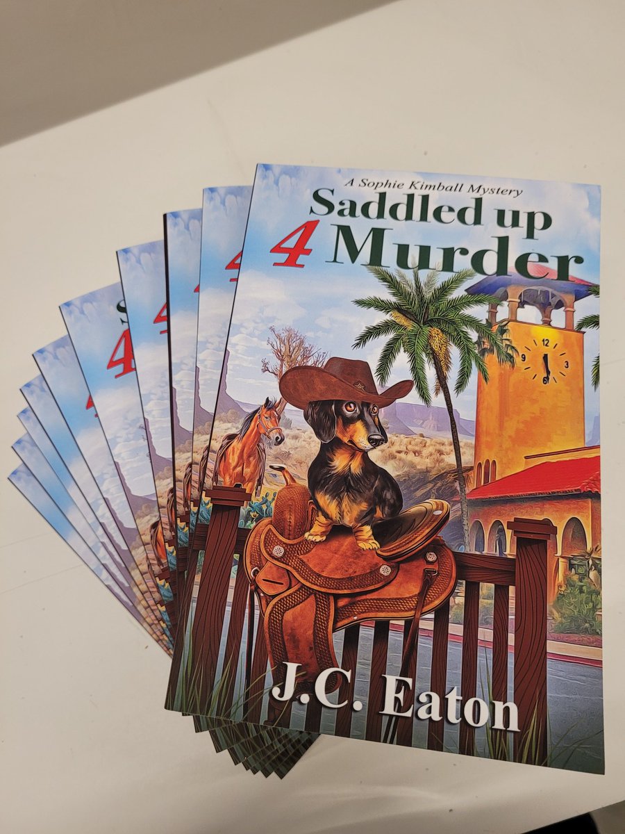 The newest in the 'Sophie Kimball' series is here! And from 10-1, Saturday,  April 30th, the authors will be in to sign them! If you haven't tried this great series that takes place in Sun City, you don't know what you're missing! #4murder #jceatonmysteries #bnarrowhead #authors