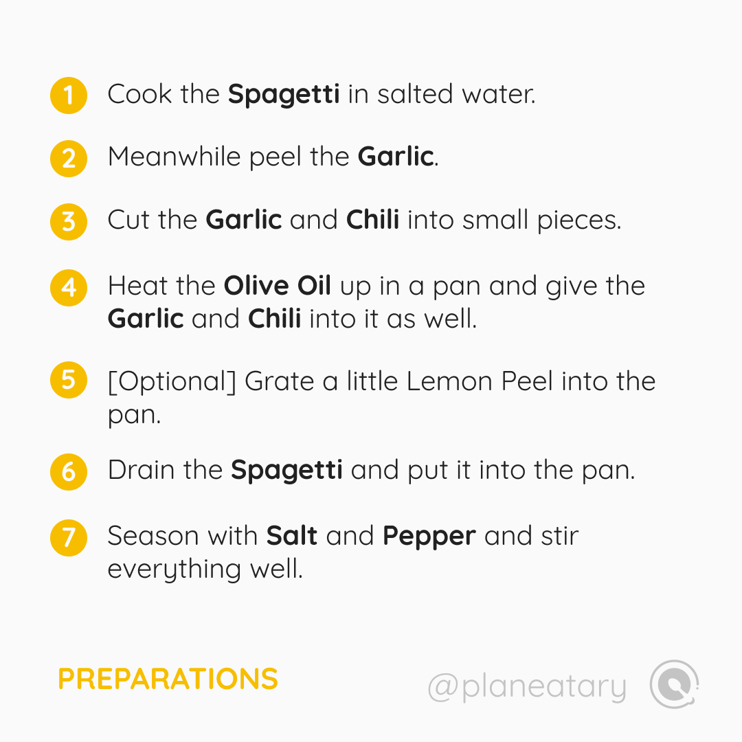 planeatary's tweet photo. If you have a high budget on plant oils left, Spagetti aglio olio is just the right recipe for you! It's super easy, delicious and healthy!

#ThinkPlanetary #PlanetEarth #HealthyLiving https://t.co/5hmoBmcXUq