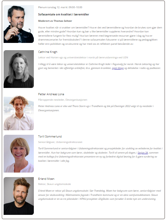 Er blitt panelist, som <a href="/NKULkonf/">NKUL</a> kaller det. Rai rai.