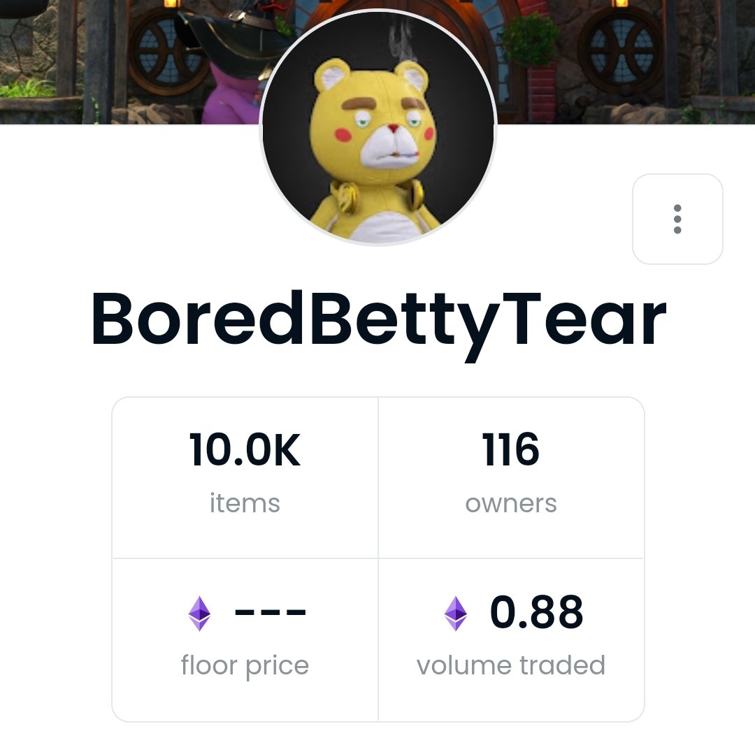 boredbettytear's tweet photo. There happened an issue with @opensea 🤔
Our collection is still there and stronger day by day💯
We will be at the behind of our project 💪
Thank you all ❤️
#NFTCommumity #opensea https://t.co/rD8jrs6UW8