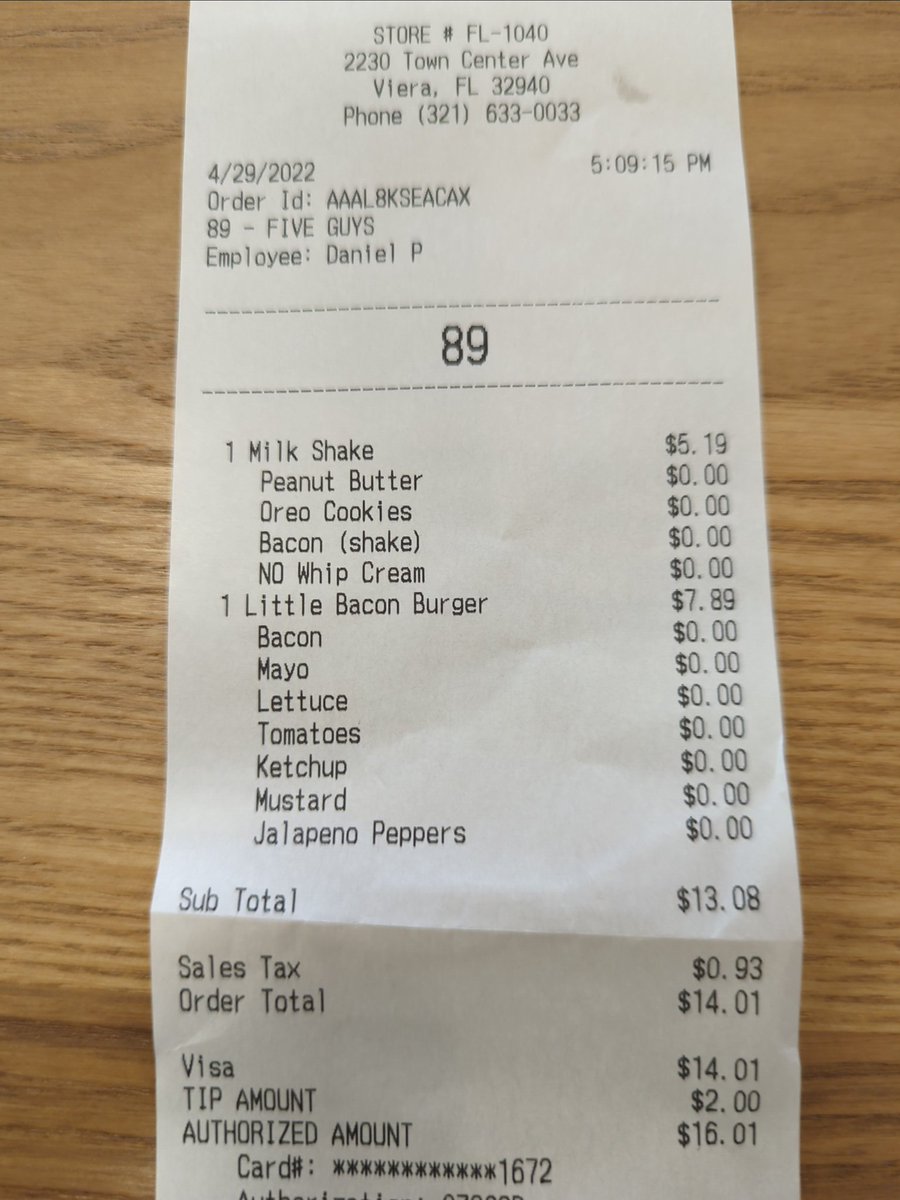 andybtwit's tweet photo. @beardmeatsfood @FiveGuysUK No Whip cream watching my figure. Lol https://t.co/QtxAh6yM5e