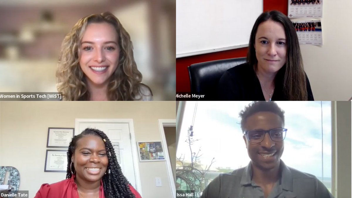 WomenSportsTech's tweet photo. Danielle was joined by Michelle Meyer, NIL Coordinator at San Diego State University and Founder of @NILNetwork, and @issa_hall, CEO+Founder of @jrzyverse and the Founder of the law firm Hall &amp; Dixon.

You can watch the full webinar here: https://t.co/ASdf8inlj9 https://t.co/VuqWbLcnPY