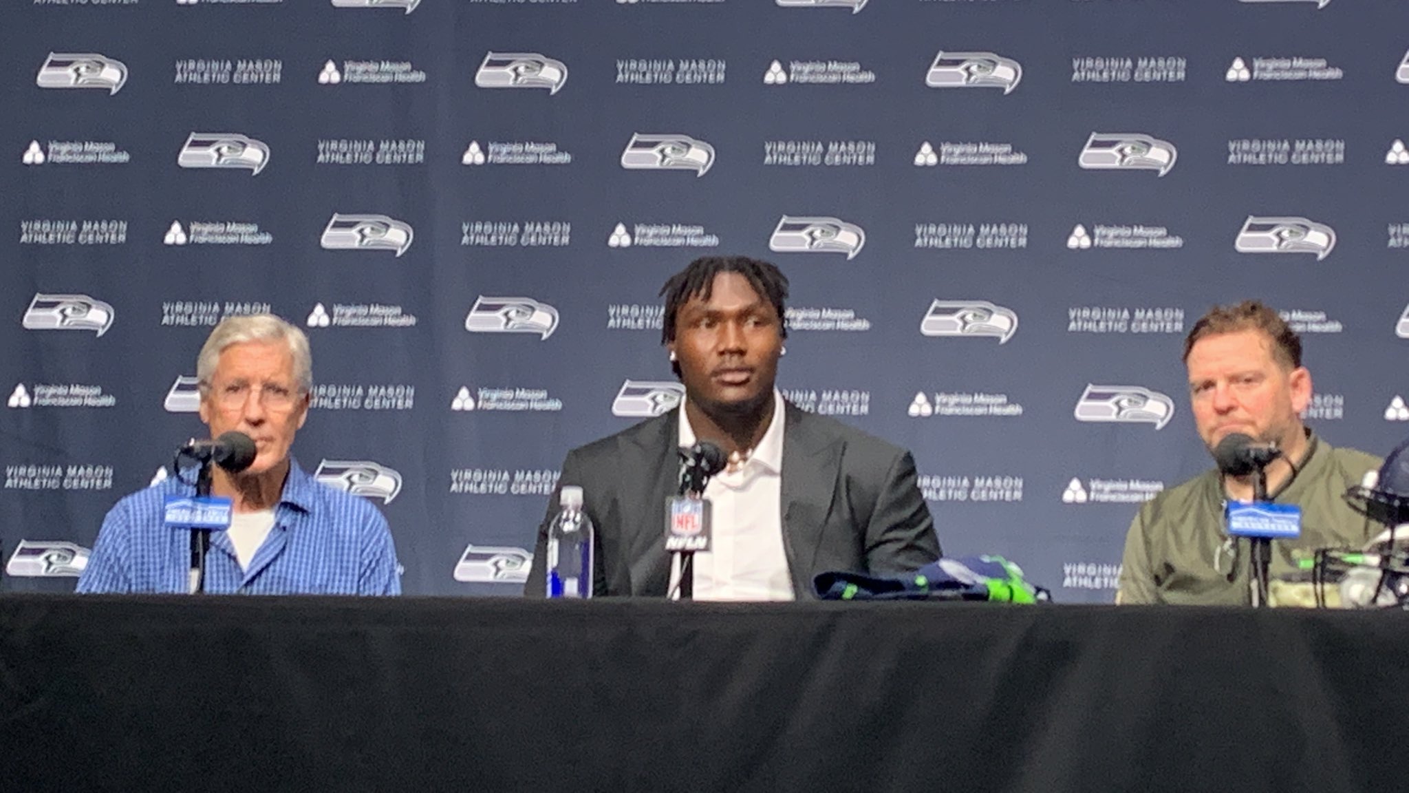 Gregg Bell on Twitter "Seahawks 21yearold firstround pick left tackle Charles Cross, hours