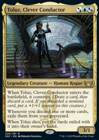 Excuse me, <a href="/wizards_magic/">Magic: The Gathering</a> did you put <a href="/ChooChooGirl/">Genevieve Goings</a> on a Magic card??