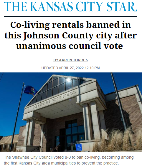 Gritty20202's tweet photo. skyrocketing home prices
no guaranteed housing
no eviction protection
no rent controls

what's next?  banning roommates?

YES. https://t.co/6y8elvtJkM