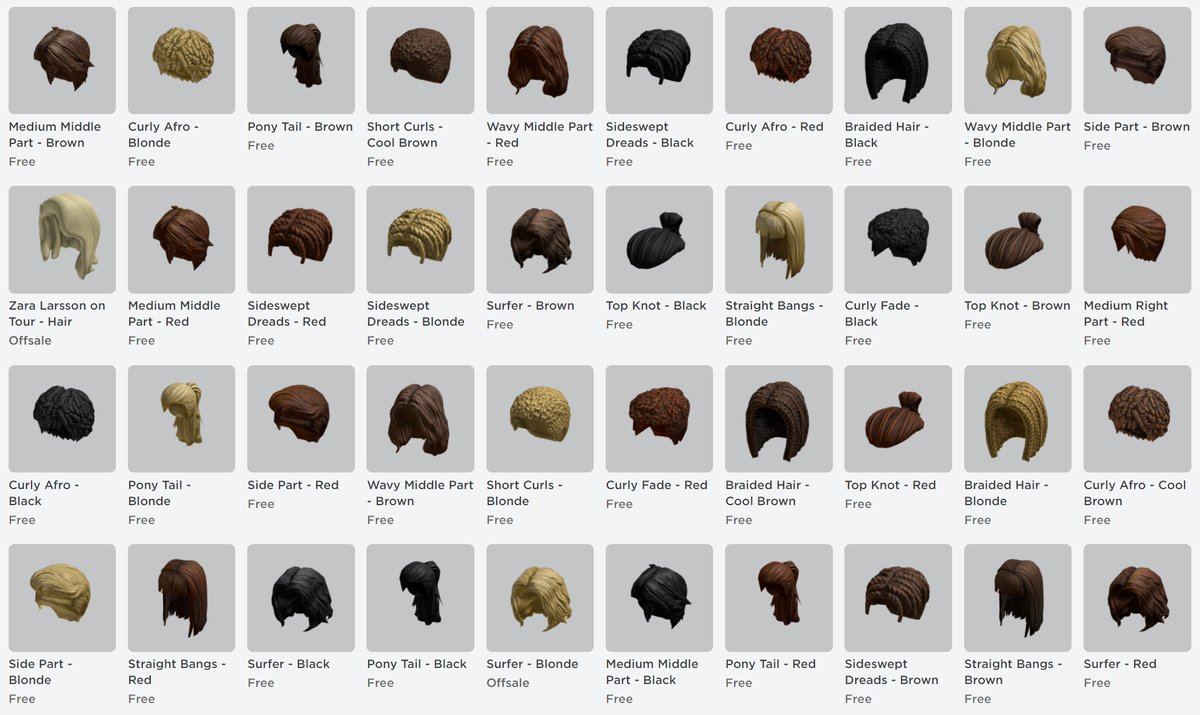 It seems Roblox has uploaded 3 hairs which morph to fit the head like  layered clothing. Has this been posted yet? : r/roblox