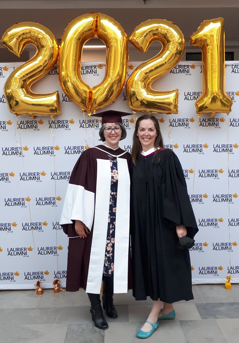 Congratulations to <a href="/WLUSociology/">Laurier Sociology</a> grad @AmandaJDeeley!! She was awarded <a href="/LaurierArts/">Faculty of Arts</a> 2021 Alumni Gold Medal 🏅🎉 and she crossed the stage this afternoon <a href="/Laurier/">Wilfrid Laurier University</a>. It was an absolute joy to congratulate her in person! Amanda's currently completing her MA <a href="/UofT_Sociology/">U of T Sociology</a> 🎓