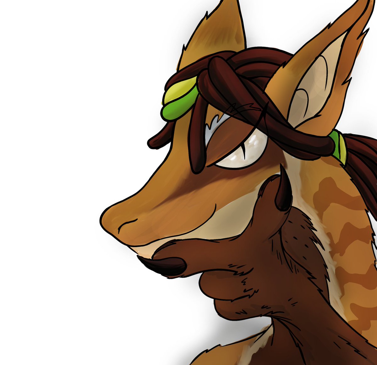 Huntsdraws's tweet photo. addopted @amoebium's Cheeto, here is a little doodle to celebrate the character. https://t.co/vSwsQmn7rU