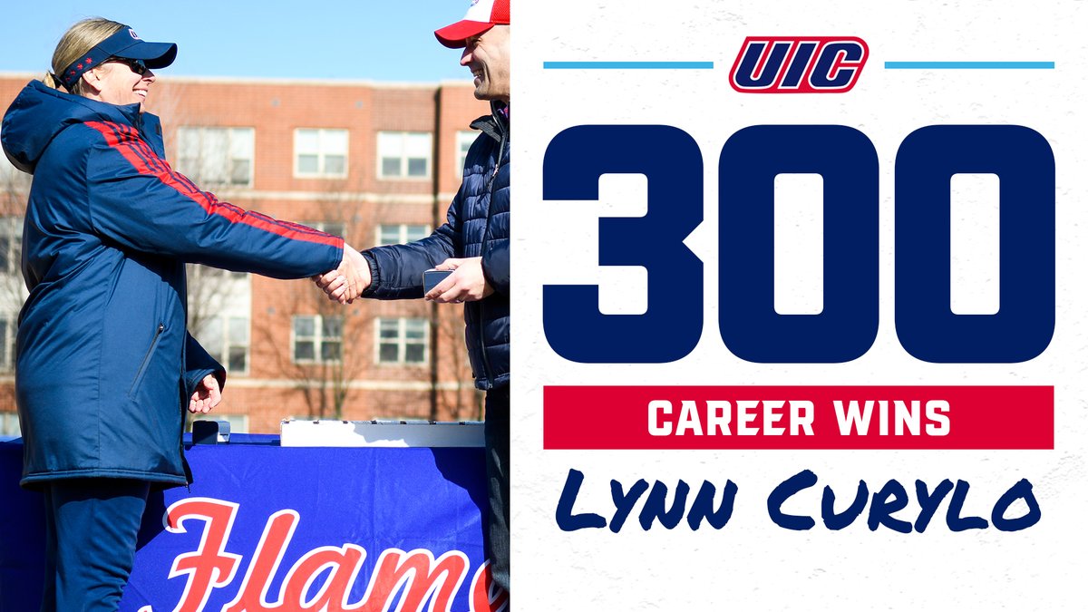 UIC_Softball's tweet photo. Not only was today our third consecutive #HLSB victory, it was career win No. 300 for Coach Curylo! Congrats, @ClassicLC!

Here's a quick recap from Cleveland: https://t.co/RUiG1HNP57

#FireUpFlames https://t.co/0acnaMW5iB