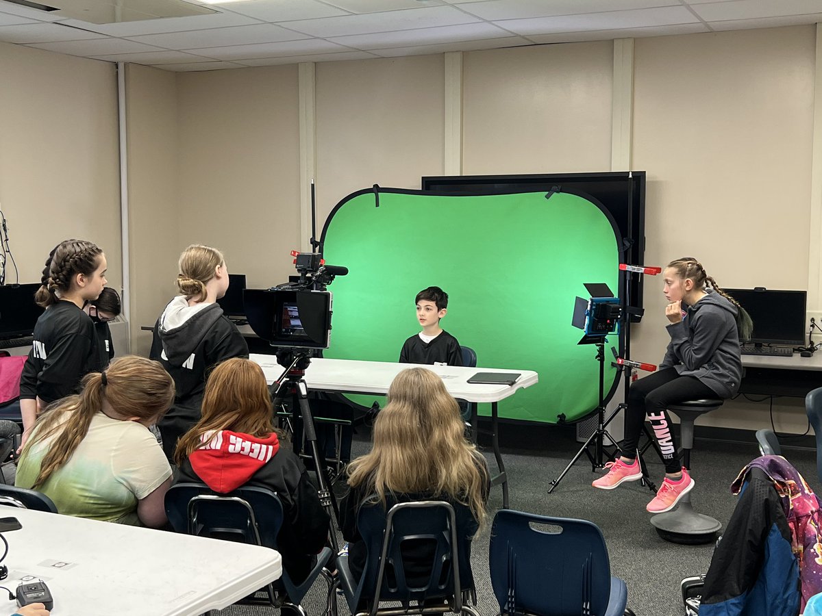 jmitchellPCSD's tweet photo. Happy to share our first Elementary News broadcast for this year!  So proud of these students!  They worked on every aspect of the production.  They conducted some great interviews for this one!

https://t.co/EMQlYMibTn

@kevinburtmusic @jonesnyassembly @peru_csd @ndamianiPCSD https://t.co/Ir9dTYWBGc