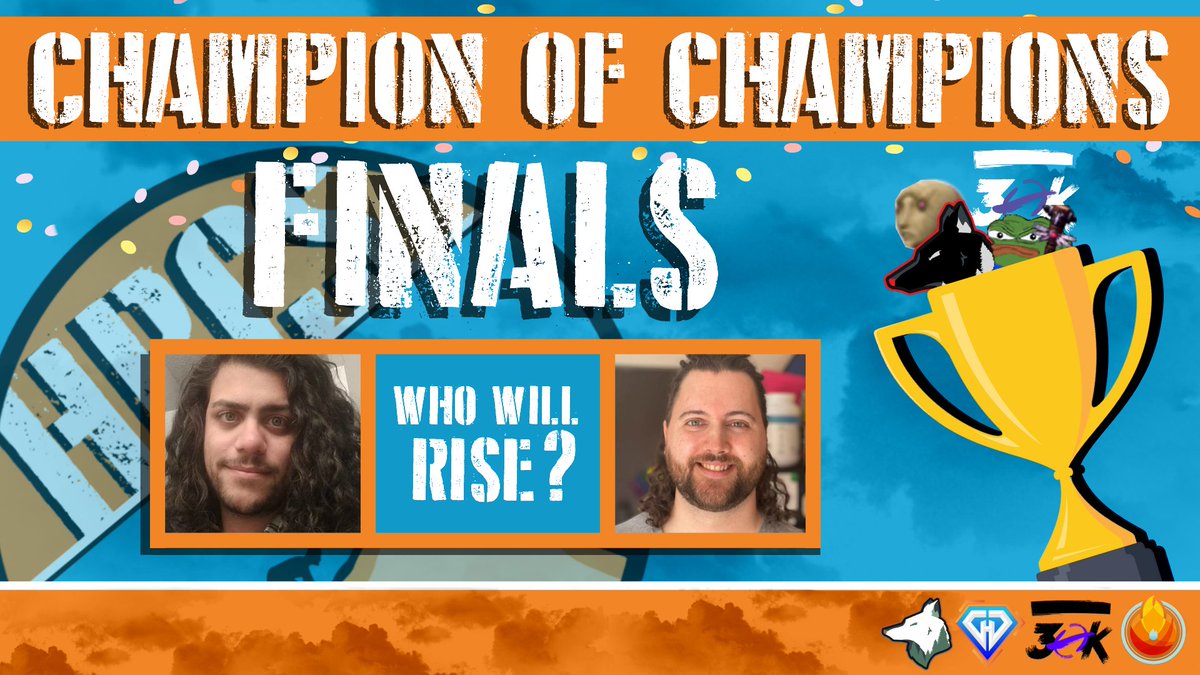 Two days ago we have shown you your contenders. Today we will show you talents on the desks. 

The voices which will buff you more than any Bloodlust.

Our casters for tomorrow:
🎙️<a href="/GOONGGWP/">SOTO 🇵🇷</a> 
🎙️@TheKrushinator 

Saturday, April 30th - 5.30pm EDT / 11.30pm CET
#WhoWillRise