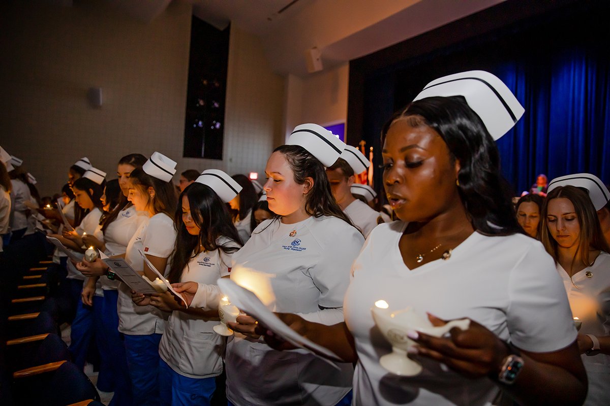 IRSCTheRiver's tweet photo. Nurses are truly healthcare heroes. And this week, in addition to Commencement ceremonies, IRSC School of Nursing recognized these incredible graduates during the Spring Pinning Ceremony. We are so incredibly #IRSCProud of all of you!
#IRSCGrad https://t.co/Kdczmskj4I