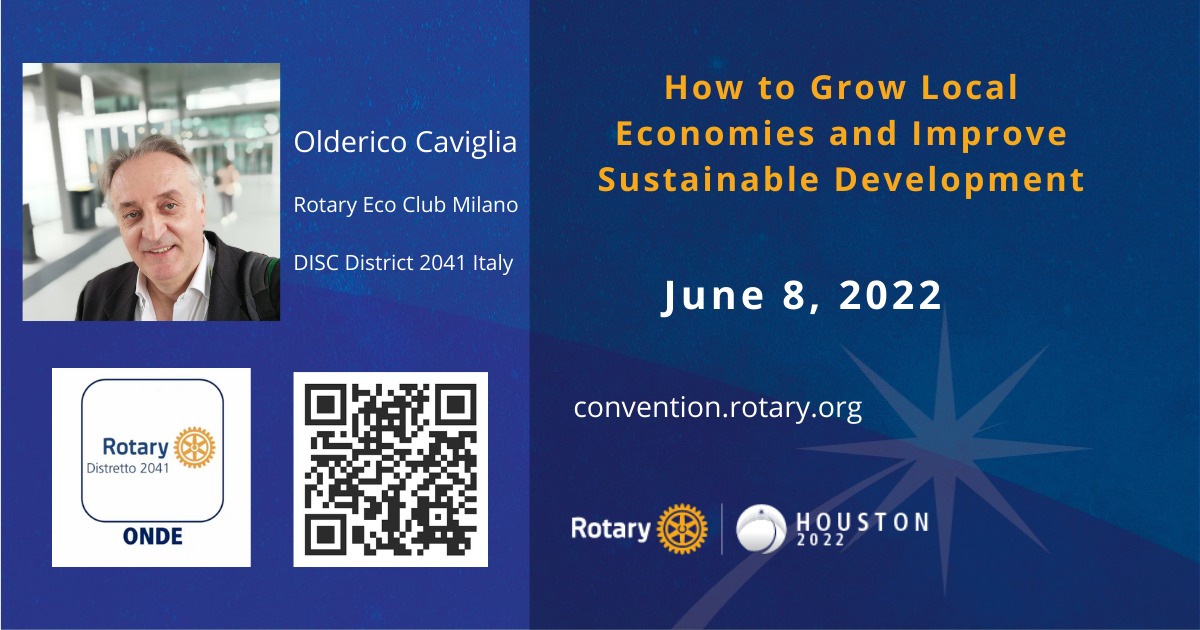 Olderico's tweet photo. Grazie al Rotary International per avermi dato la possibilita’ di parlare al Congresso Internazionale di #Houston22 durante una breakout session mercoledi’ 8 giugno 2022
Approfondisci qui :
https://t.co/wRczUsWo1t
#rotary22 #rotaryecoclubmilano #digitalrotarian https://t.co/FccQNBLlVu