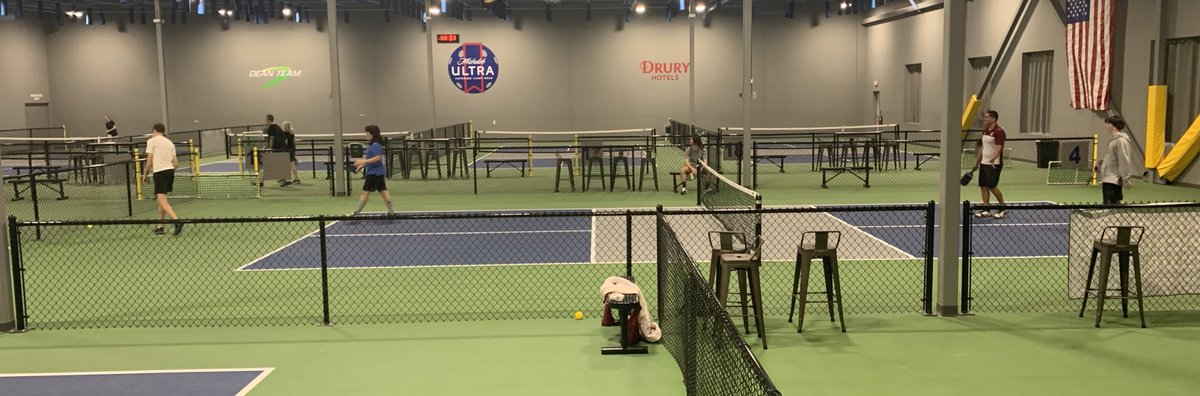 DeSmetTennis's tweet photo. More pics from the #OBCup at the Missouri Pickleball Club. Several guys earned “style points” to get an edge in the tournament. https://t.co/HGO7ZvAa0e