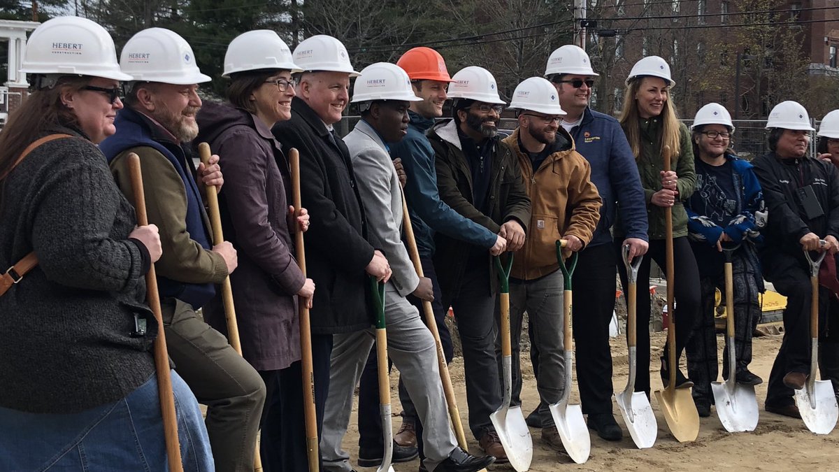 thisdog's tweet image. nice job Lewiston! working on innovative- affordable - family housing where it’s needed most. #mainehousing