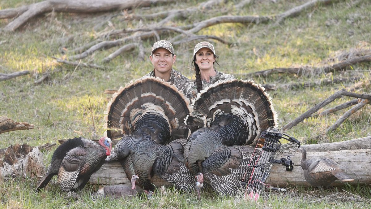 Melissa Bachman (@melissabachman) on Twitter photo Doubled up! 2 gobblers came in and put on quite the show! I shot one, then <a href="/BenBearshield/">Ben Bearshield</a> shot the second one using my bow!
This is the 3rd year in a row we’ve doubled up on turkeys using one bow. Such a fun time together and amazing footage!! 🦃❤️ #WinchesterDeadlyPassion Doubled up! 2 gobblers came in and put on quite the show! I shot one, then <a href="/BenBearshield/">Ben Bearshield</a> shot the second one using my bow!
This is the 3rd year in a row we’ve doubled up on turkeys using one bow. Such a fun time together and amazing footage!! 🦃❤️ #WinchesterDeadlyPassion