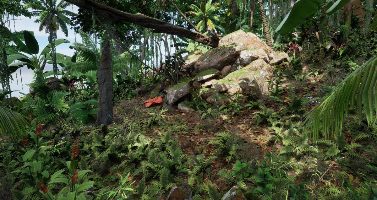 All the same, I like to do the jungle😄

<a href="/ComplexMinded/">Cedric</a> #UE5 #UnrealEngine5 #Jungle