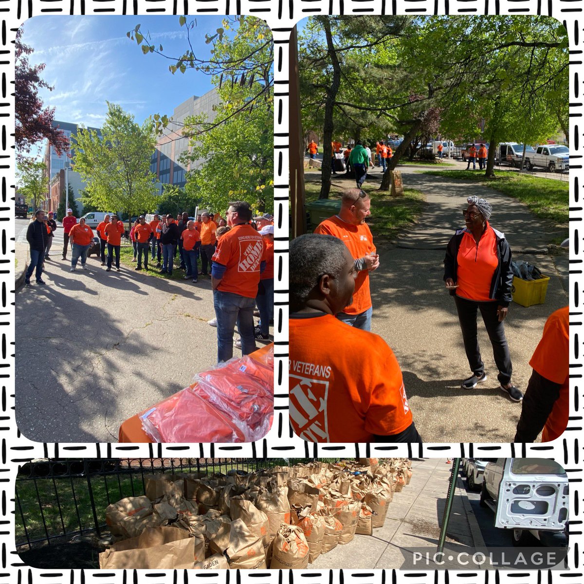 Great day for a Team Depot project at Solo Gibbs Park, Baltimore MD.  #givingback #livingthevalues #orangeblooded #2557strong <a href="/BrianConwayTHD/">Brian Conway</a> <a href="/NicksTeam2557/">Nick Spyridakos Jr</a> @tim_hickey1 <a href="/MattBowmanTHD/">Matthew Bowman</a> <a href="/JohnAtk25016614/">John Atkinson</a> <a href="/MattShifflett1/">Matt Shifflett</a>