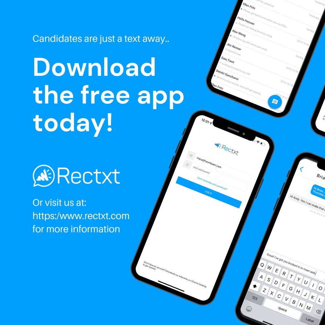 TextRecruit on the App Store