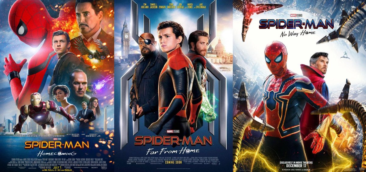 RT @blurayangel: What do you think about Jon Watt’s Spider-Man trilogy? https://t.co/Ch2h0ECGsb