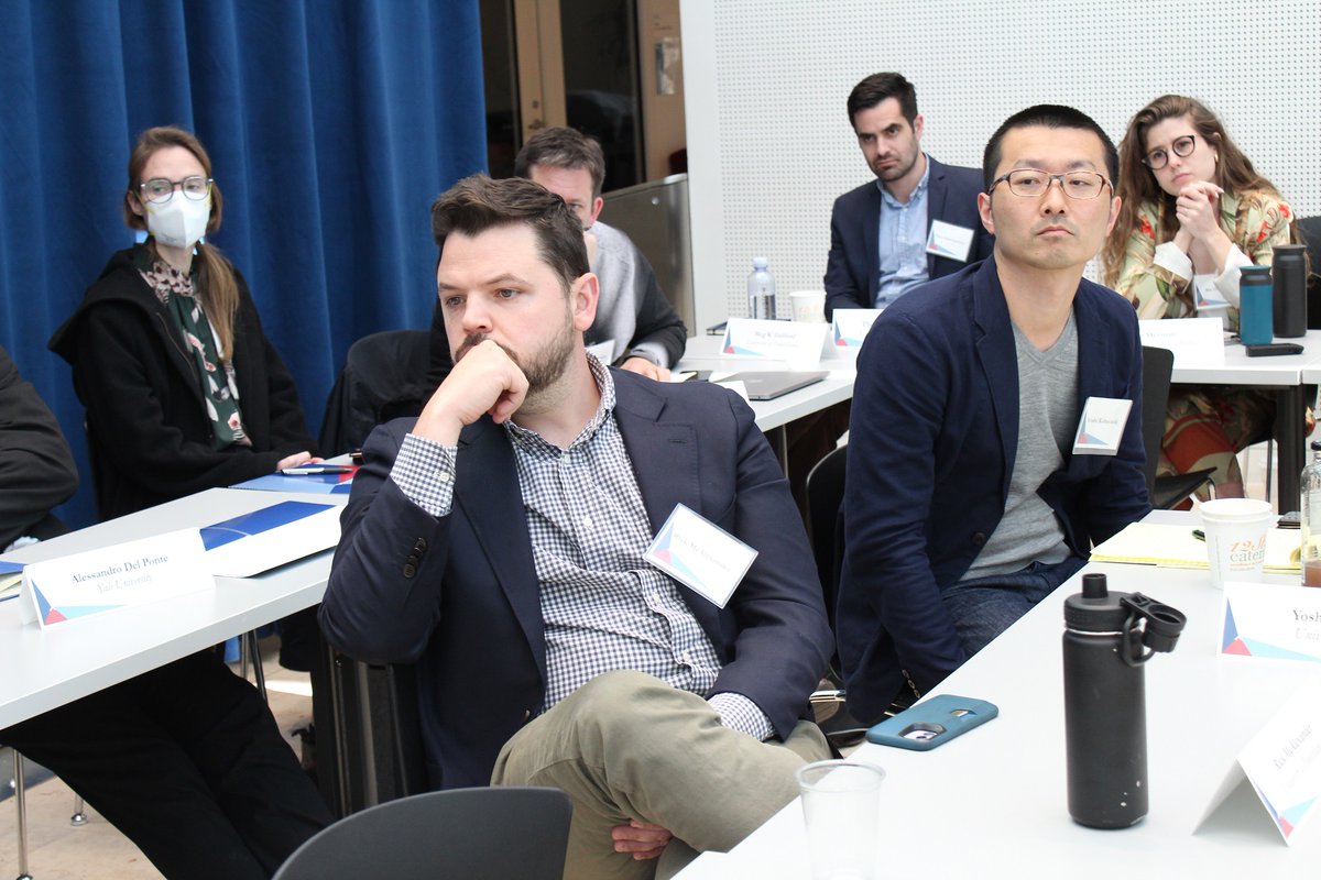 Today, we hosted the final day of the 2022 Conference on International Borders in a Globalizing World! This two-day event, convened by the Borders and Boundaries Project at @perryworldhouse, brought experts from across the globe together to discuss border policy.