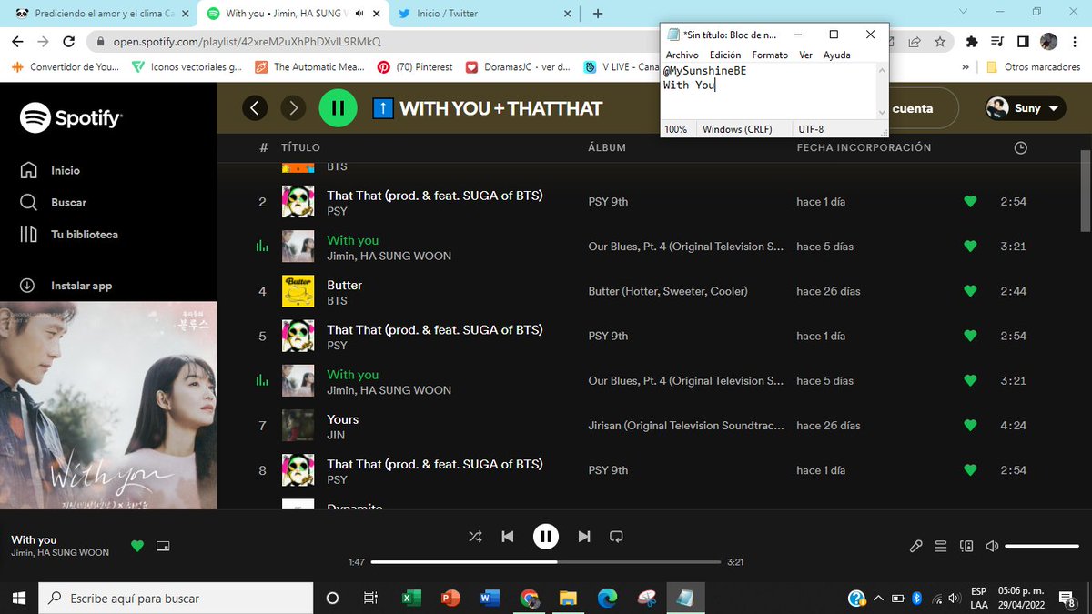Pase de estar saltando a llorar por un novio inexistente:(
We can't wait to hear #THATTHAT by #SUGA of #BTS 
<a href="/BTS_twt/">방탄소년단</a> and PSY