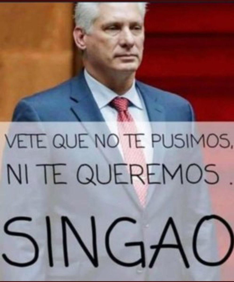 krlitostraxum's tweet photo. @ComunicadorDpt @USEmbCuba #SOSCuba #CubaDies #CubaMuere #CubaEmigra #Cuba1984 #CubaEsUnaDictadura #CubaViveDeLasFamiliasDeMiami https://t.co/afKEK0FCKI