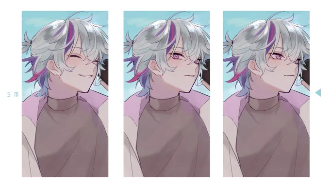あのホストと目が合うと笑顔飛んでくるんだって。ただし、変顔らしい。
 #絵スコート 