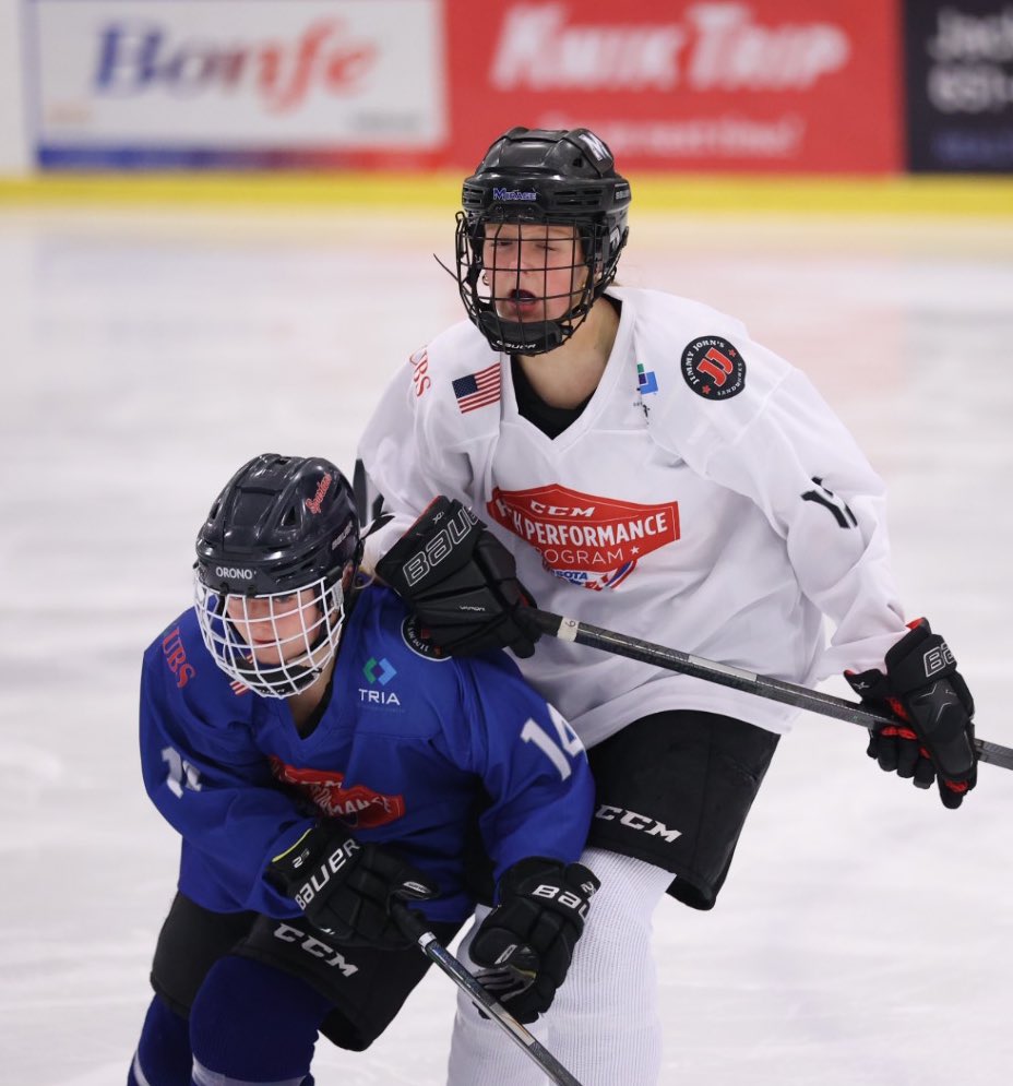 G16: Final

White 4 sog 23
Blue 3 sog 22

2 shots = 2 goals to start the second half. Lemieur puts Blue up 2-1 just 9 seconds in and Porthan answers 34 seconds later to restore the tie.  With 2:30 remaining White takes their first lead of the game and hangs on for the win. #CCMHP