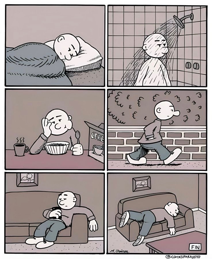 el cansancio mental es peor que el cansancio físico.