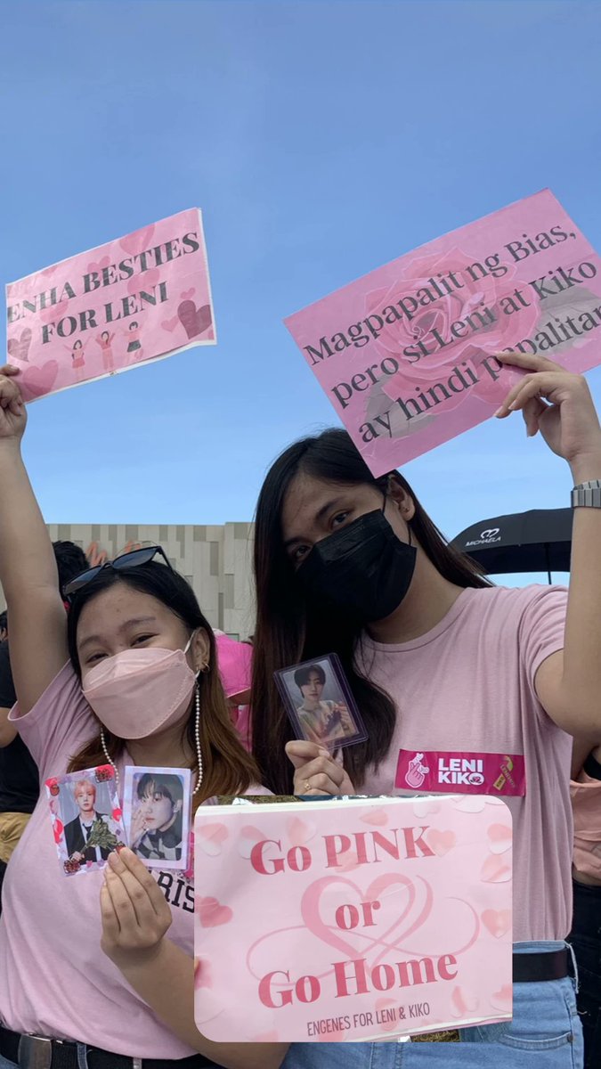 PaperdiseStudio's tweet photo. We successfully give the fanmade pcs of Enhypen at Leni-Kiko Laguna Rally "Tanglaw" yesterday! 🎀💗

We are so happy that we met a lot of Engenes, if you are one of the engenes who received our fanmade pcs, you can rt this tweet! 💗🌷🎀 Tysm, guys! 💗

- 🌷 &amp; ☁️ https://t.co/NWkk8SIrim