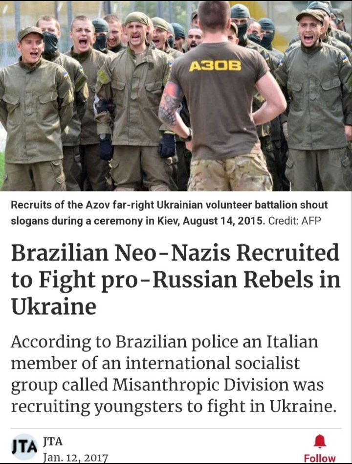 chikozapote's tweet photo. 🇧🇷🇮🇹 #neonazi reclutaba jóvenes para ir a #Ucrania🇺🇦 vs #prorusos 🇺🇦🇷🇺 antes de la operación #Rusa. https://t.co/G3sek9jAKB