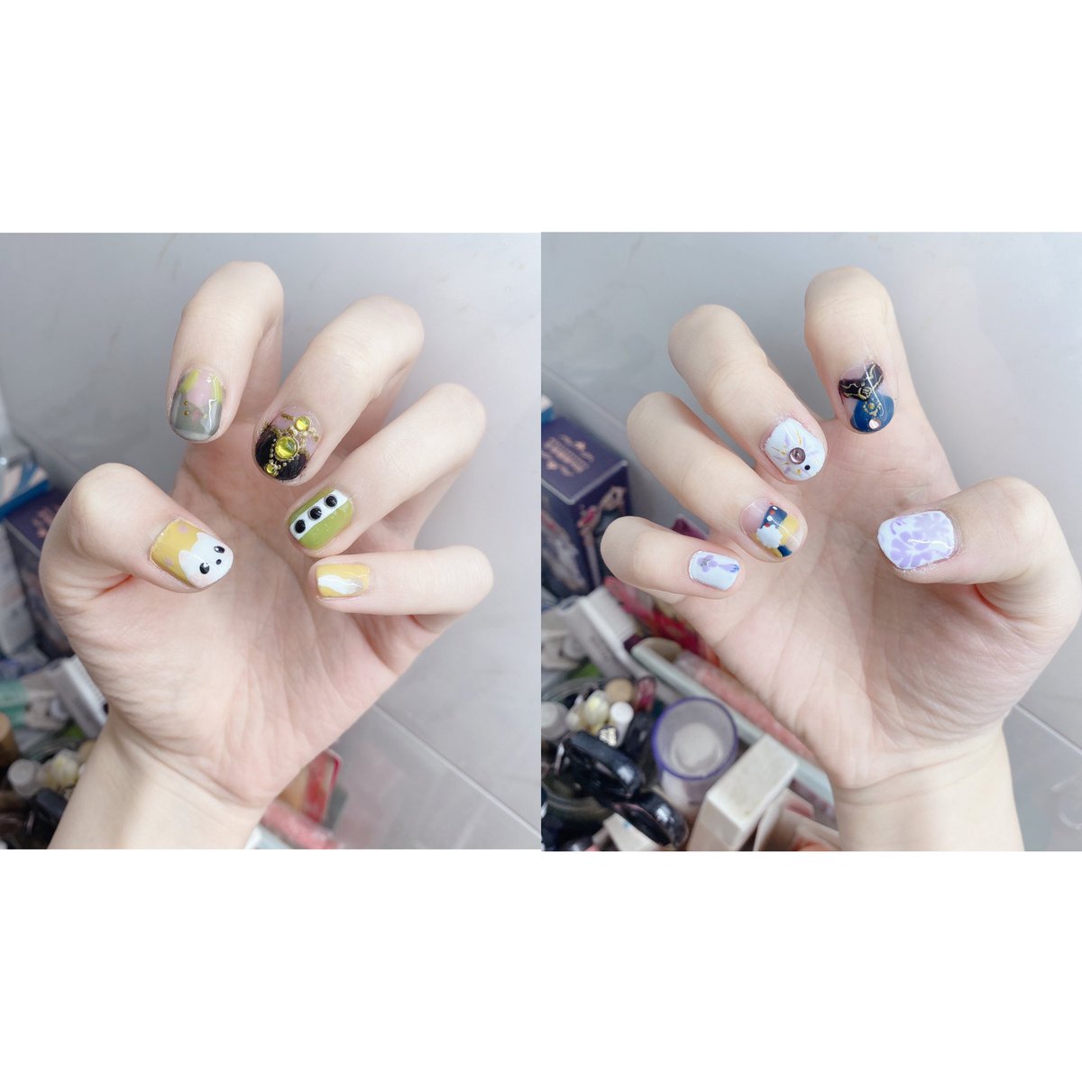 快樂同人女畫了4個小時的痛甲
好久沒畫這麼認真了⋯

#新世界狂歡 #NUcarnival #崑玖 #ケシ玖